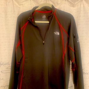 EUC half zip Flght Series top